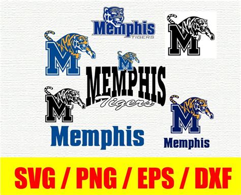 Memphis Tigers svg, Memphis Tigers logo bundle logo, svg, png, eps, dxf ...