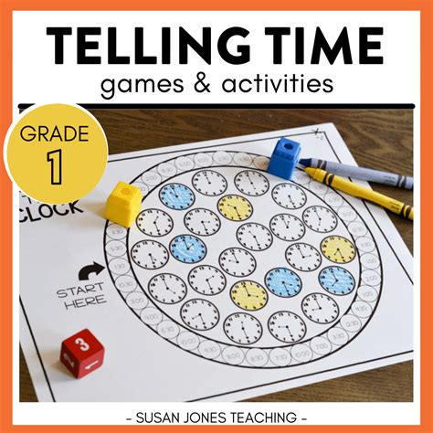 Telling Time Games - Susan Jones Teaching