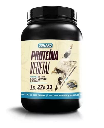 Vegan Protein Aislada De Soya 33 Servicios Cookies And Cream Cuotas