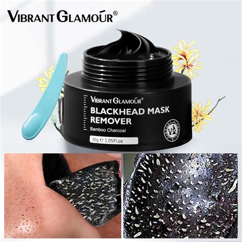 Vibrant Glamour Bamboo Charcoal Blackhead Remover Face Mask Peel Off