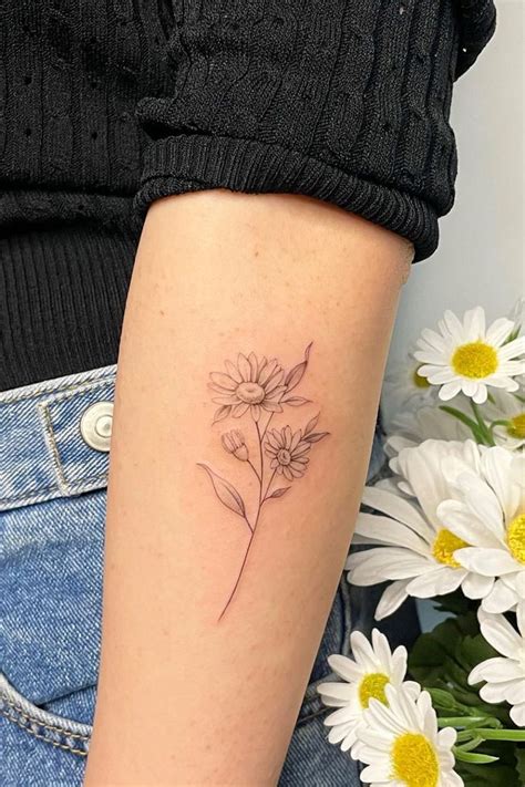 Fabulous Daisy Tattoo Ideas And Designs Daisy Tattoo