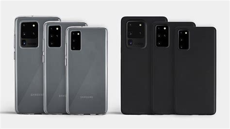 Samsung Galaxy S20, Plus ve Ultra'nın kılıfları ortaya çıktı - LOG