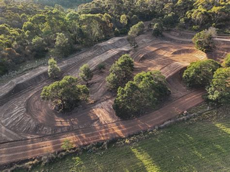 motocross track build  completed  south west victoria protraxx