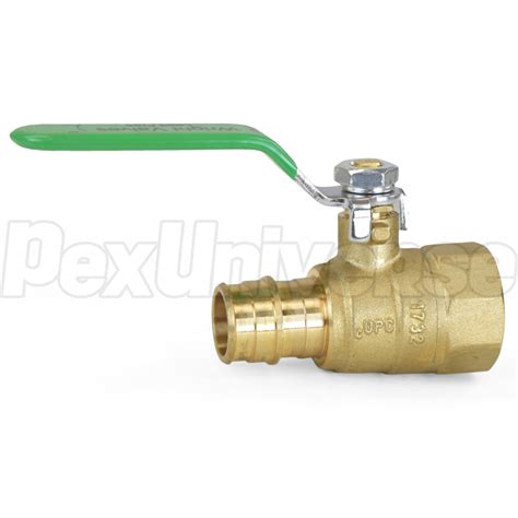 3 4 PEX Expansion F1960 X FPT Ball Valve Lead Free PexUniverse