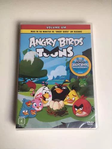 Dvd Angry Birds Toons Volume Lacrado Parcelamento Sem Acr Scimo