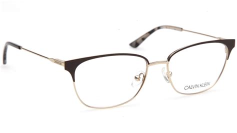 New Calvin Klein Ck Brown Eyeglasses Glasses Frame Mm