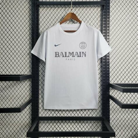 Camisa Psg Balmain White 2023 Comprar Em Ls Sport