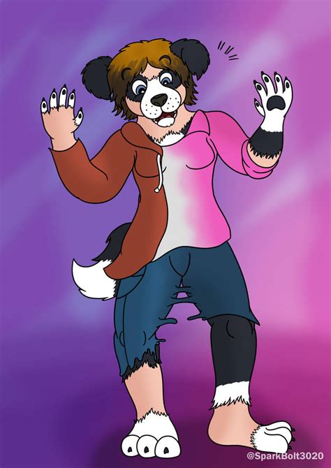 Collie Transformation Anthro Dog Tf Tg Page 1 By Sparkbolt3020 On