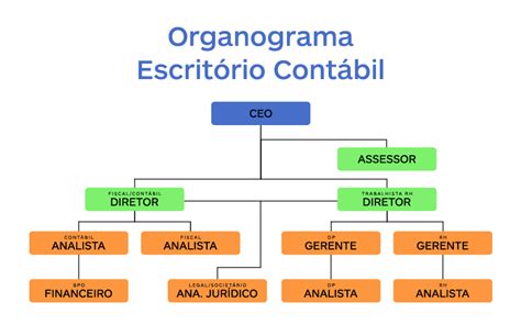 Organograma Escritório De Contabilidade Exemplos