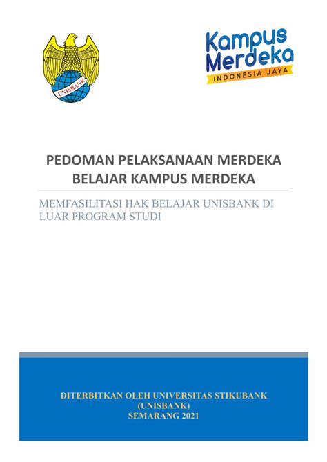 PDF PEDOMAN PELAKSANAAN MERDEKA BELAJAR KAMPUS DOKUMEN TIPS