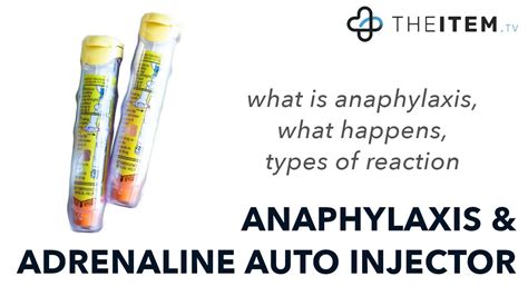 T2c108 Anaphylaxis And Adrenaline Auto Injector Training Youtube