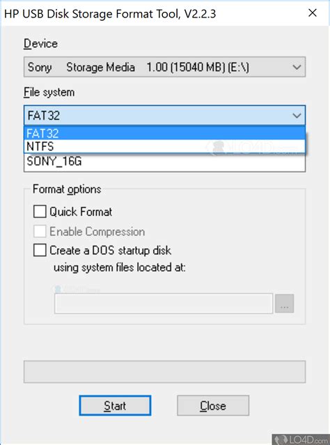 HP USB Disk Storage Format Tool - Download