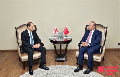 Azerbaijani Georgian Fms Meet In Baku Updated