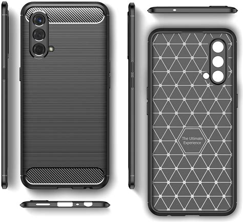 Oneplus Nord Ce 5g Hoesje Geborsteld Tpu Back Cover Zwart Gsmpunt Nl