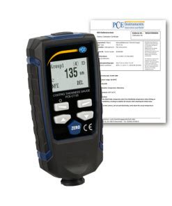 Thickness Gauge Pce Ct Fn Ica Incl Iso Calibration Certificate