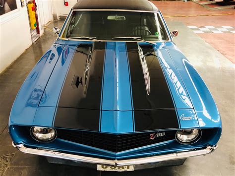 1969 Chevrolet Camaro Z 28 LEMANS BLUE NUT AND BOLT RESTORATION