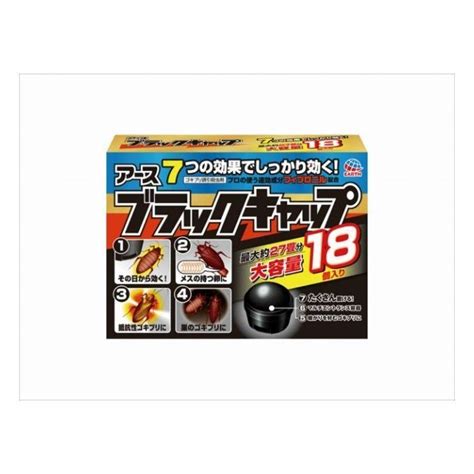 3個セット アース製薬 ブラックキャップ18個入 医薬部外品 まとめ セット まとめ売り セット販売 まとめ買い 備蓄 ストック 代引不可