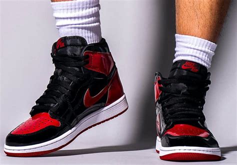 Air Jordan 1 Bred Patent Leather 555088 063 Release Date Sbd