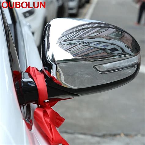 Oubolun Chrome For Kia Sportage Abs Chrome Car Reaview Mirror