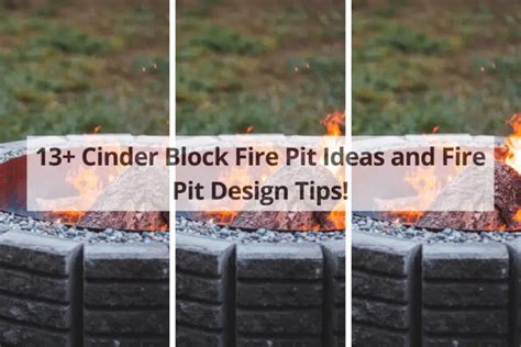 13 Cinder Block Fire Pit Ideas And Fire Pit Design Tips