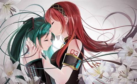 巡音流歌 初音未来 鱼葱 yuri VOCALOID 1000收藏 okingjo illustration PixivBox