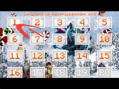 Adventskalender Erstes T Rchen Mit Ped Pad Minecraft Pe Deutsch German