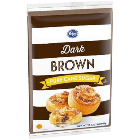 Kroger Dark Brown Pure Cane Sugar Lb Qfc