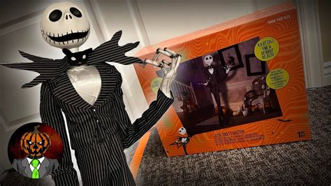 Jack Skellington Life Size Animated Character Town Green