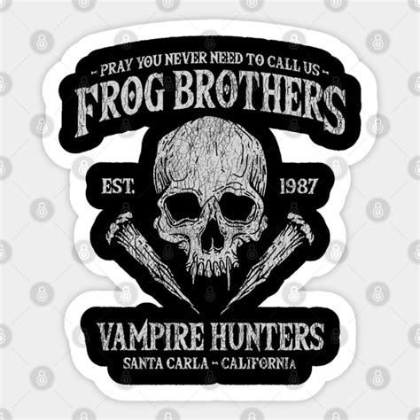 The Frog Brothers Vintage The Lost Boys Sticker Teepublic