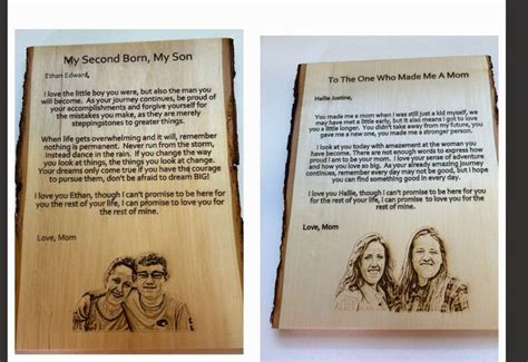 Wood Plaque Laser Engraved Personalized - Etsy