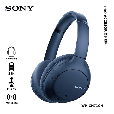 Wh Ch N Sony Aud Fonos Inal Mbricos Con Noise Cancelling