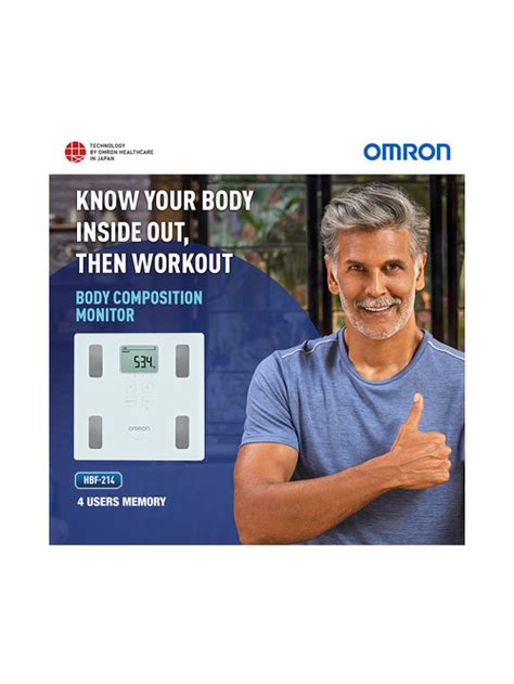 Buy Omron HBF 214 Digital Full Body Composition Monitor Online At Best