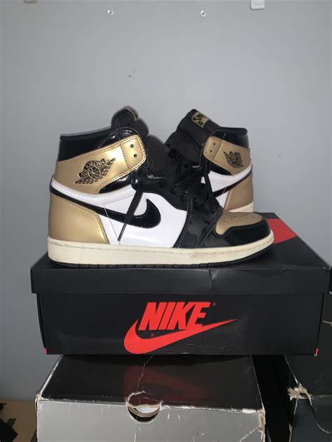 Size 10 Jordan 1 Retro High OG NRG Gold Top 3 2017 883412152433 EBay