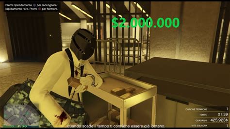 GTA ONLINE Colpo Casinò AGGRESSIVO LINGOTTI YouTube