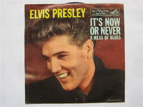 【傷や汚れあり】ep Us盤）（ps付き）its Now Or Never Elvis Presleyの落札情報詳細 ヤフオク落札価格