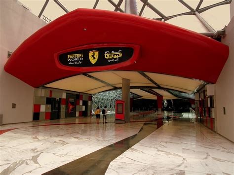 Impressive Ferrari World in Abu Dhabi