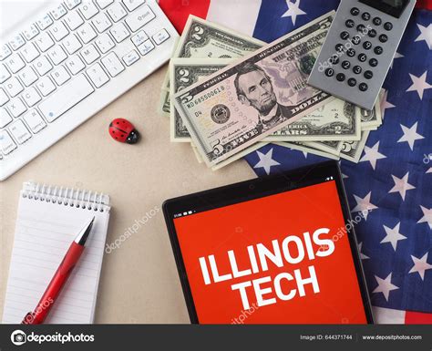 Photo Illustration Illinois Institute Technology Logo Seen Displayed ...