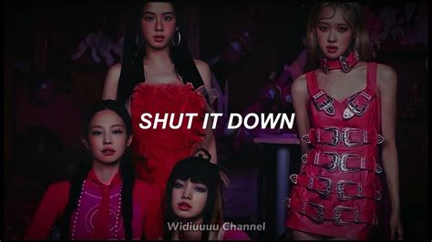 Blackpink Shut Down Easy Lyrics Youtube