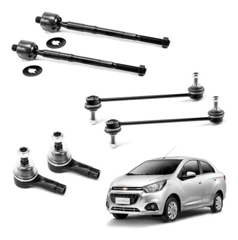 Kit Suspension Bieletas Terminal Ext Y Tornillos Chev Beat