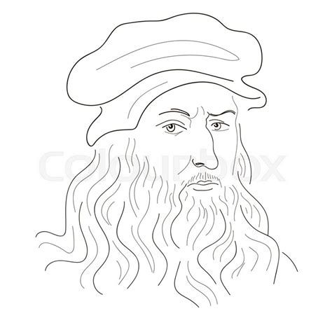 Leonardo Da Vinci Easy Drawings