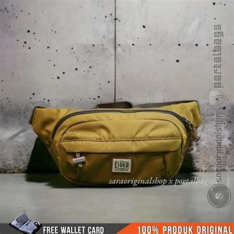 Jual Eiger Sender 3 0 Waist Bag 2L Waistbag Tas Selempang Pria Original