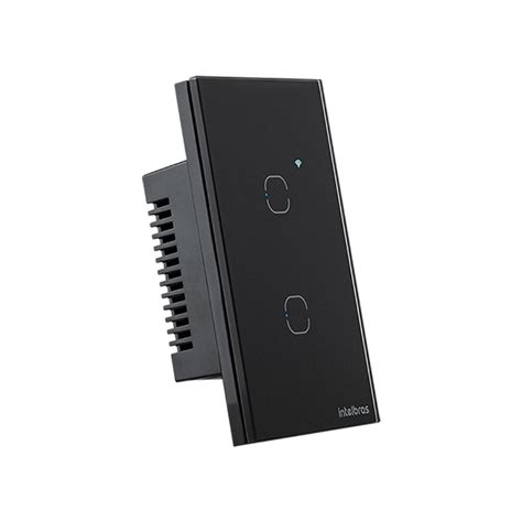 Interruptor Touch Smart Wi Fi Ews Preto Intelbras