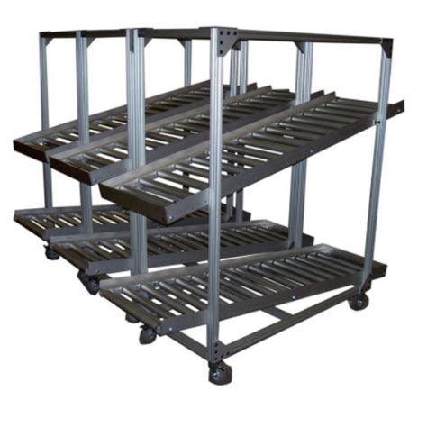 Ft Powder Coating Gravity Flow Rack For Storage At Rs Piece In