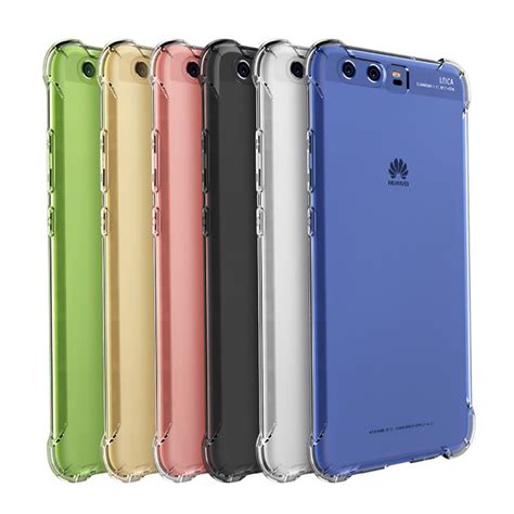 Luxo Transparente De Silicone Suave Tpu Caso Capa Para Huawei