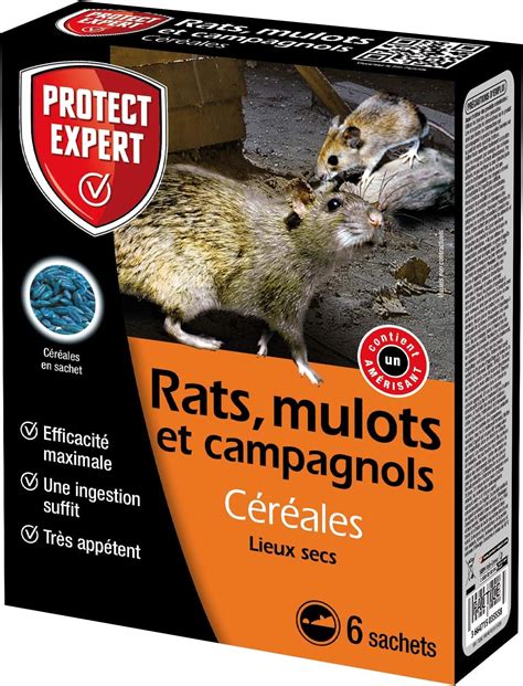 BARRIERE A RONGEURS Rats et Campagnols Appât sur Pâte Maxi Format 680