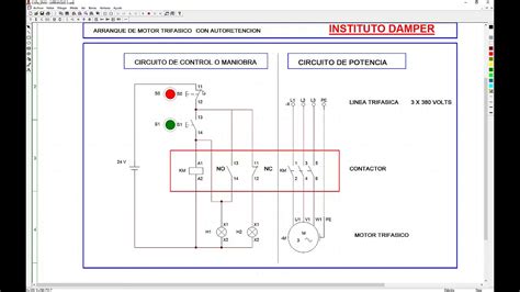 Contactor Y Circuito De Retencion Youtube