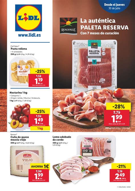 ALIMENTACION LIDL By Ofertas Supermercados Issuu