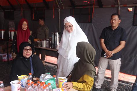 Penjabat Bupati Pulpis Nunu Andriani Tinjau Rest Area Jamaah Haul Abah