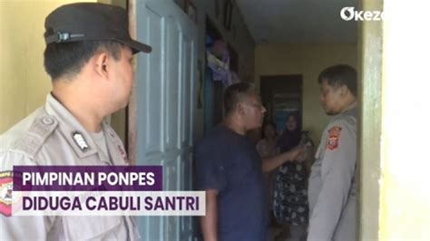 Pimpinan Ponpes Di Purwakarta Diduga Cabuli Santri Di Bawah Umur