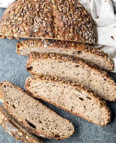 Seeded Whole Wheat Sourdough Bread Recipe The Feedfeed